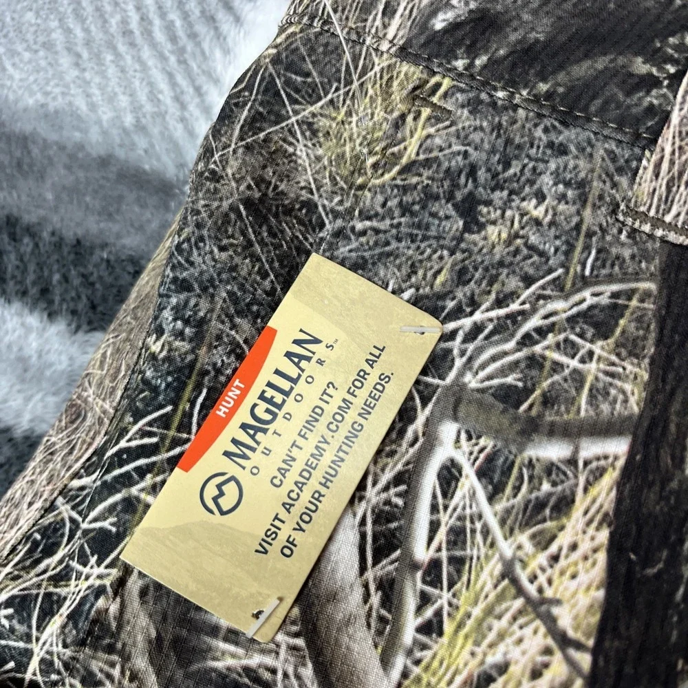 Magellan Convertible Zip Off Pant Youth L 29X29 Mossy Oak Brush Camo‎ Cargo NWT